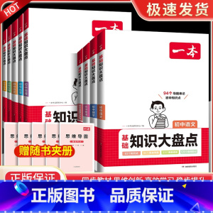 [9科全套]初中知识大盘点 初中通用 [正版]2025初中基础知识大盘点小四门必背语文数学英语物理化学生物道法历史地理九