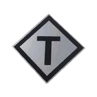 盾铁侠断合T升降标示牌警示牌600*600mm/块