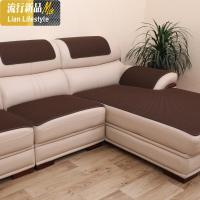 真皮沙发垫防滑夏季定做简约现代纯色布艺沙发坐垫子四季通用 三维工匠