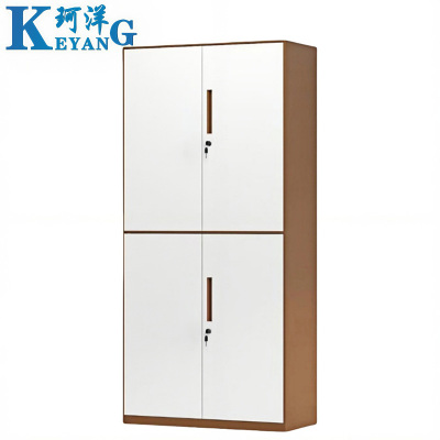 珂洋 文件柜 咖套白通双节90*40*185cm 台