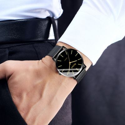 铭侣石英表男女情侣手表男夜光初高中学生潮流黑科技防水青少年男表石英表手表女