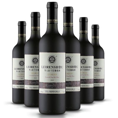 精选类人首钻石蛇龙珠干红葡萄酒750ml*6瓶纇人首100%葡萄酿造