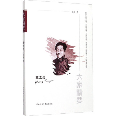 正版大家精要 章太炎 王林 陕西师范大学出版总社图书籍