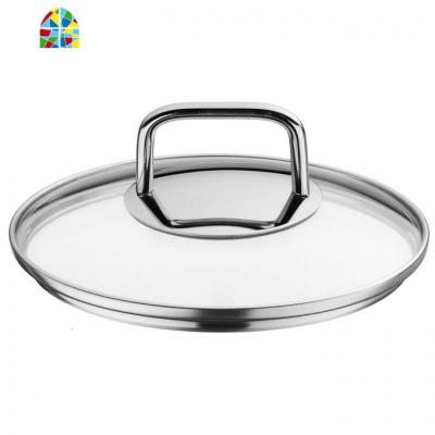 德质汤锅奶锅盖15/17/19/21/23/25/32cm防爆可视钢化玻璃锅盖 FENGHOU 锅口内径19.5cm