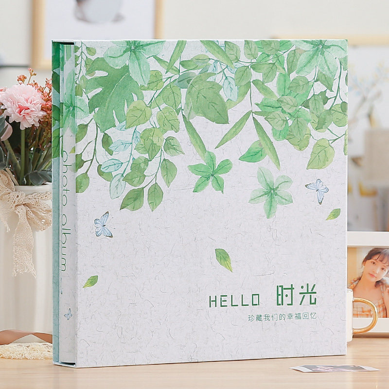 相册本纪念册插页式家庭6寸大容量 三维工匠 岁月静好-1198张(过塑版)