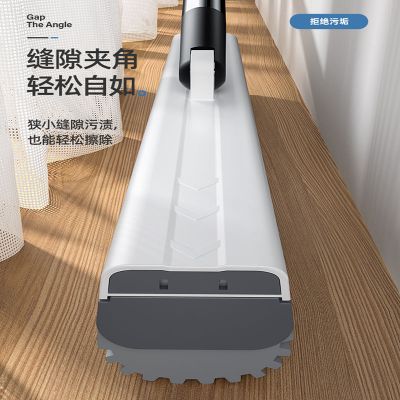 海绵拖把家用免手洗省力挤水胶棉木地板懒人网红拖吸水拖布桶易品