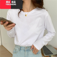 YIBUSHENG正肩短袖白色t恤女季上衣短款宽松大码宽松打底衫显瘦体恤