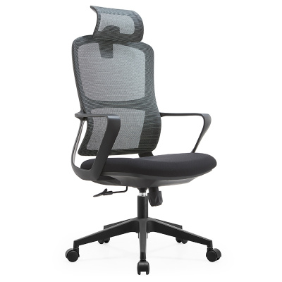 匡大办公椅网布高级办公椅电脑椅带头枕LM-158A