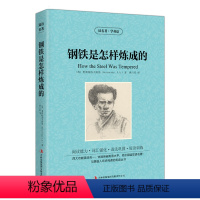 [正版]钢铁是怎样炼成的 读名著学英语系列书籍苏奥斯特洛夫斯基著黄占英译 英汉互译双语读物 中英文对照 世界经典文学