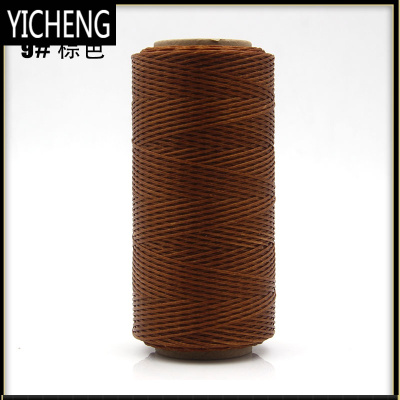 缝修补皮革三角针手缝针皮雕手工针菱形针沙发皮具针线缝纫针YICHENG棕色一卷送皮革针