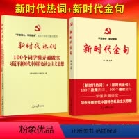 [正版]套装2册2024修订版 新时代热词+新时代金句 人民日报出版社 100个政策热词 理论金句