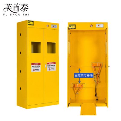 芙首泰防爆气瓶柜双瓶二代报警900*450*1900mm台