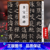 [正版] 颜真卿字帖多宝塔碑 历代碑帖精粹 杜浩主编 简体旁注 楷书毛笔书法练字帖 安徽美术出版社 天卷图书