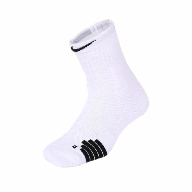 NIKE耐克袜子精英系列运动休闲男女中筒袜篮球袜SX7625-100 C