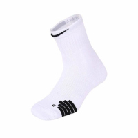 NIKE耐克袜子精英系列运动休闲男女中筒袜篮球袜SX7625-100 C