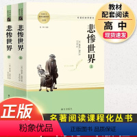 悲惨世界.名著阅读课程化.南方出版社 [正版]悲惨世界上下册配套高中语文名著阅读法维克多雨果著李玉民译高中生高一高二高三