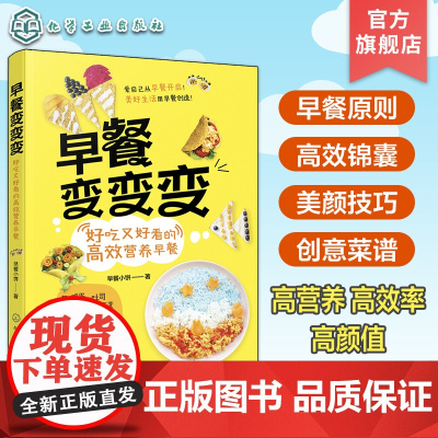 早餐变变变 好吃又好看的高效营养早餐 115种创意早餐食谱教程书 健康营养早餐制作方法教程 饮食营养搭配 美食拍照教程