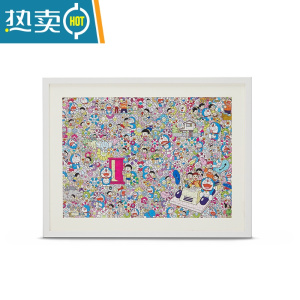 敬平拼图框1000片50X75框架500片2000片装裱画框挂墙实木相框定制简约 白色20 1000片拼图(70*50c