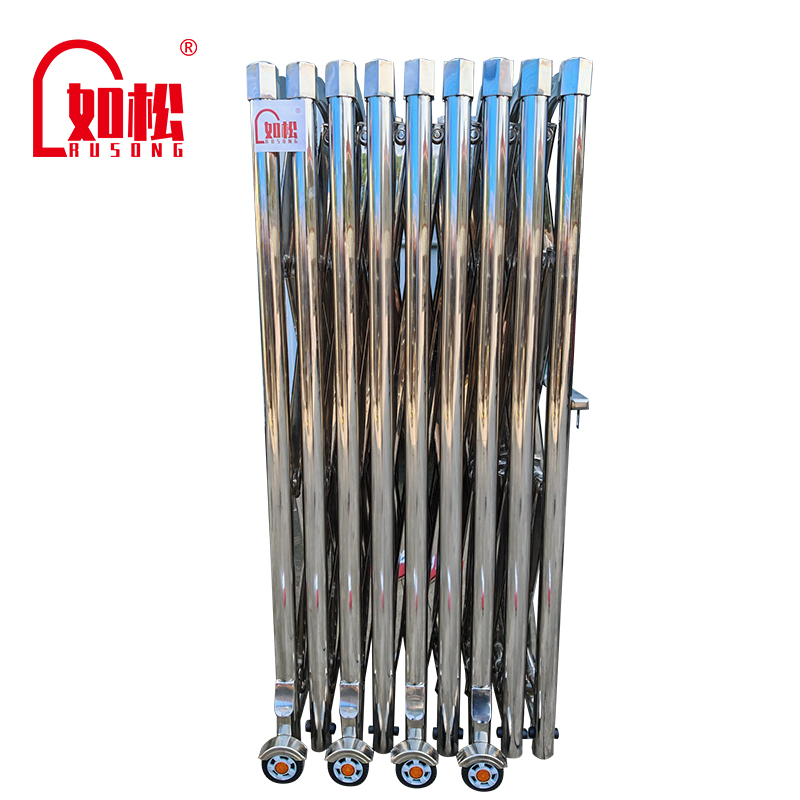 如松不锈钢隔离栏杆伸缩围栏护栏收缩围挡 RS-W005 高1.7米 米