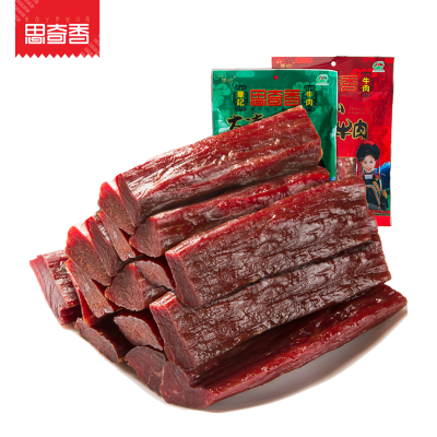 思奇香手撕风干牛肉干116g休闲零食四川麻辣小吃牛肉干熟食