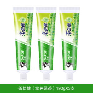 好来牙膏190g茶倍健龙井绿茶清新口气草本清香防蛀含氟成人正品