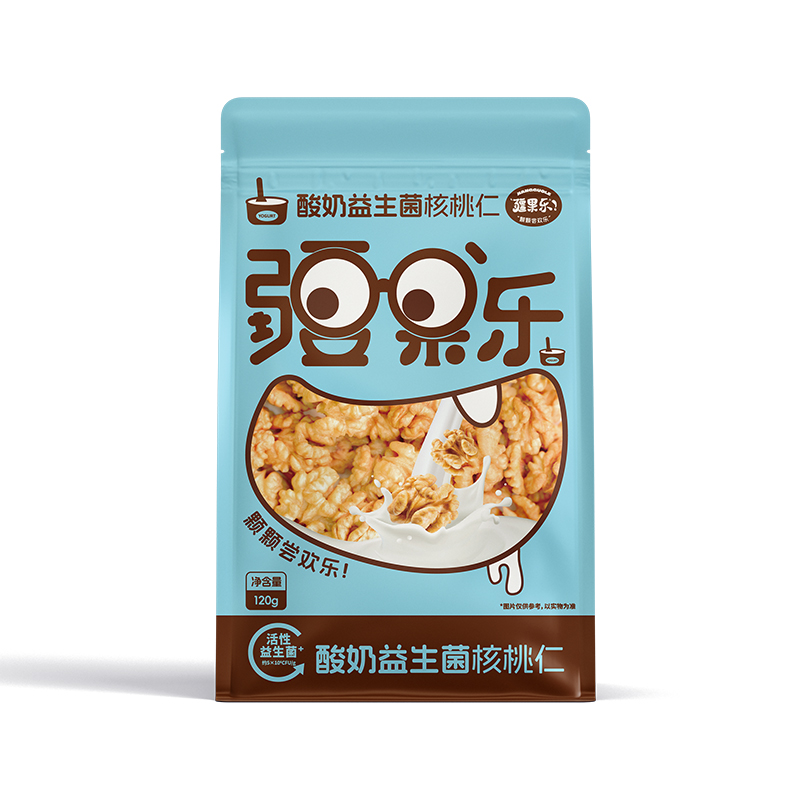 疆果乐酸奶益生菌核桃仁120g