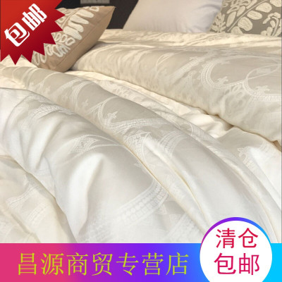 加厚冬被春秋被60贡缎提花大豆纤维被子保暖单双人被芯柔软贴身u