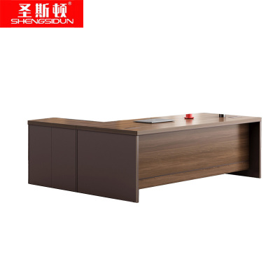 圣斯顿AD-16162班台办公桌1600*800*750mm(单位:张)红橡