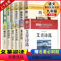 [加厚❤️完整版]九年级上下册必读正版12册 [正版]儒林外史简爱书籍原著九年级下册名著课外书原版无删减青少年版初三初中