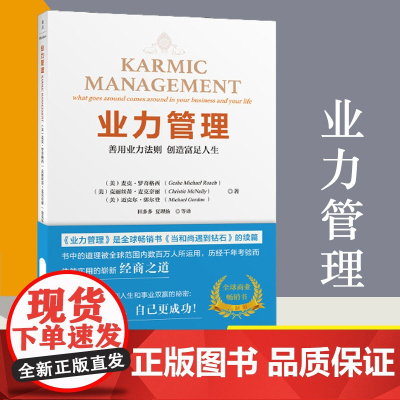 业力管理正版书籍 善用业力法则创造富足人生 麦克·罗奇著《能断金刚》(又译作《当和尚遇到钻石》)的续篇