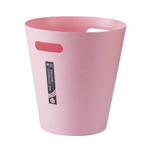 茶花干湿分类垃圾桶家用厨房无盖桌面大号分离纸篓创意拉圾桶8.3L