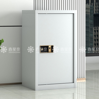 鑫星奈 单门保密柜矮柜密码文件柜档案资料柜钢制 常规单门指纹锁