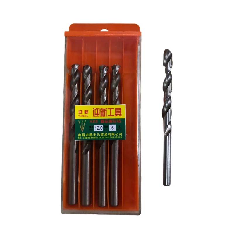 迎新 高速钢直柄麻花钻 YX-012 12mm 每盒(5支/盒)