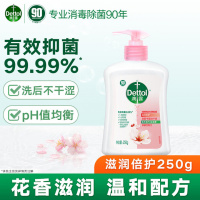 滴露(Dettol)洗手液滋润250g 儿童洗手液抑菌消毒宝宝 水润补充装尝鲜