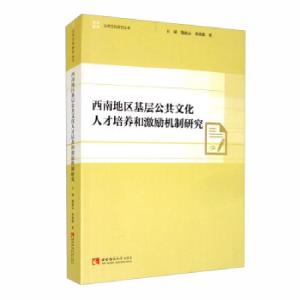 正版新书]西南地区基层公共文化人才培养和激励机制研究王斌,殷