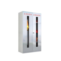正斌304不锈钢柜消防救援器材箱防护用品柜室外微型消防站高1800*宽1000*深500(加厚304材质)不含器材