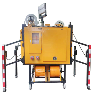 光大特照 EB7038 AC220V 100W IP66 发电机 2.8m 多功能方舱照明灯塔 (计价单位:台) 黄色