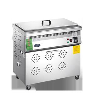 乐创商用油水分离油炸锅大容量薯条炸鸡油条摆摊燃气炸炉电炸串炉 立式电热款50L