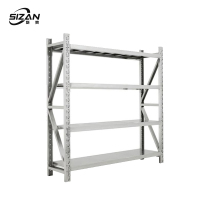 斯赞 304货架置物架承重500kg/层 120*50*200cm*4层 组