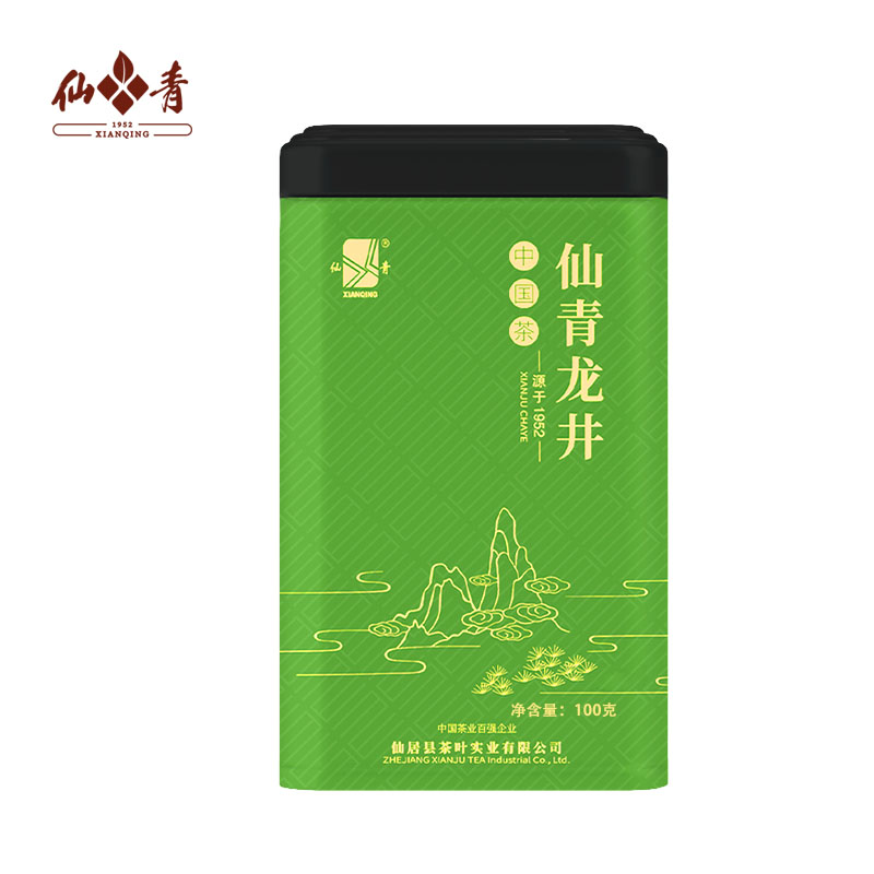 仙青高山龙井茶一级100g罐