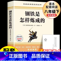 [单册]钢铁是怎样炼成的 [正版]钢铁是怎样炼成的初中必读原著完整版无删减 配套人教版八年级下册的课外书初二8下阅读名著
