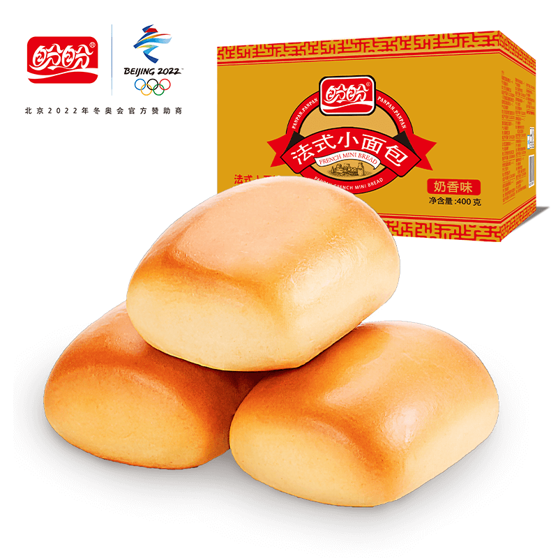 盼盼法式小面包400g零食早餐面包蛋糕糕点食品