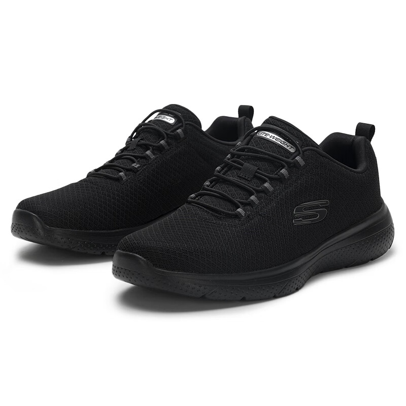 斯凯奇 男缓震轻便运动鞋 8790258/BBK-9双