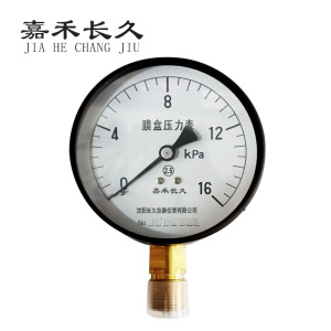 嘉禾长久+膜盒压力表检测定制型+YE100+块