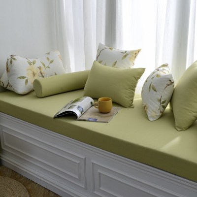 家柏饰(CORATED)高密度海绵飘窗垫窗台垫定做沙发垫北欧阳台垫榻榻米可机卡座 5号色 5cm飘窗垫