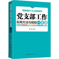 正版新书]党支部工作实用方法与规程一本通金钊9787505145597