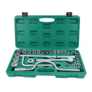 长鹿 32件镜面6角套筒组套(长盒) 32PCS