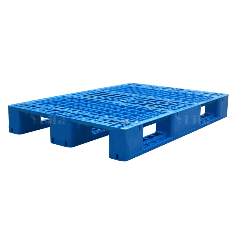 翌嘉YJ4120415塑料托盘仓库防潮垫板地垫叉车托板栈板内置8根钢管