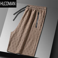 HLCOMAN冰丝休闲男士短裤2025新款夏季外穿大裤衩薄款裤子运动五分裤中裤