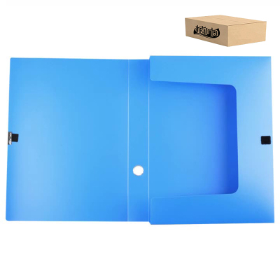 植巾 DAH170 A4 55mm 粘扣式 档案盒(计价单位:个)蓝色